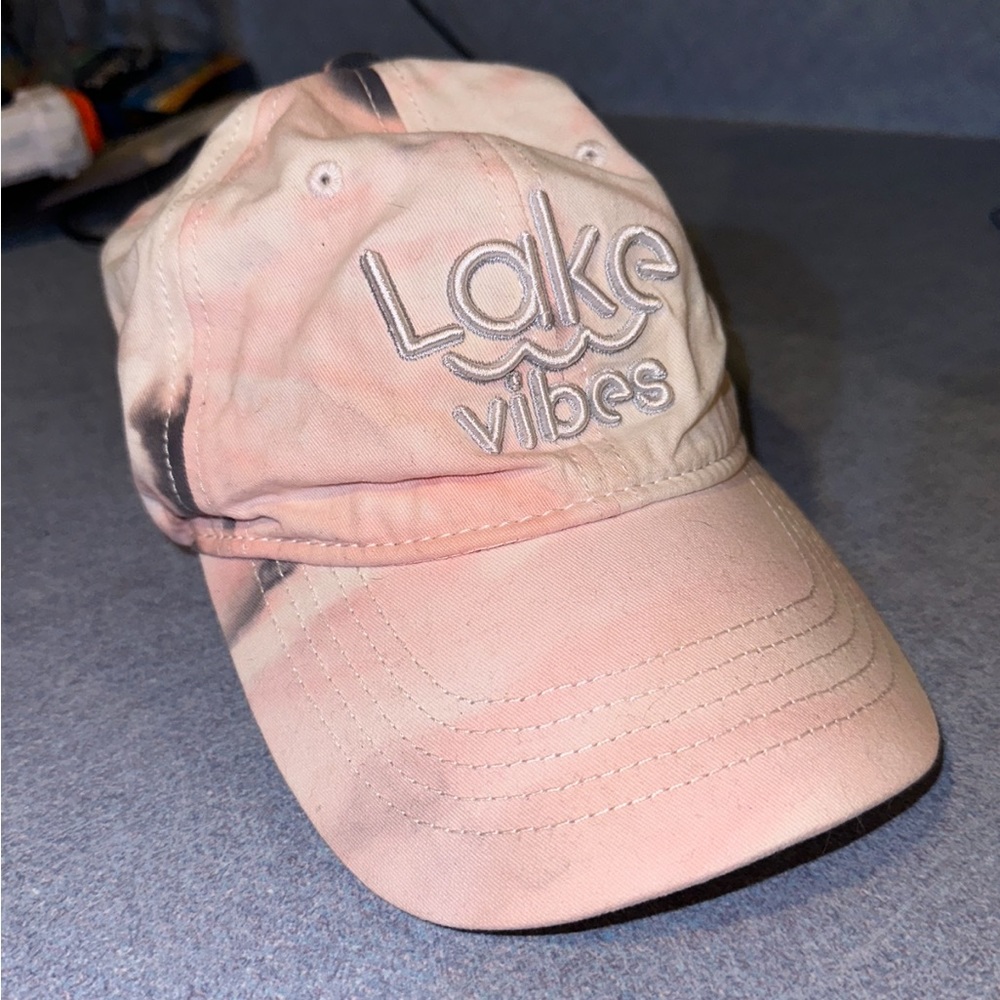 A lake side hat